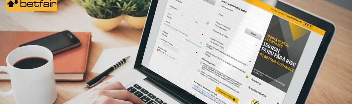Betfair Înregistrare și Verificare - Cum Deschizi un Cont Nou
