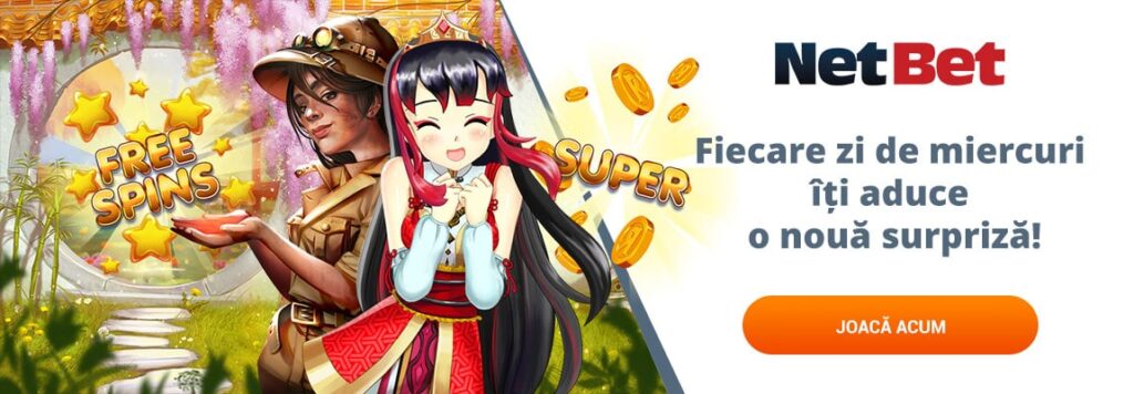 bonus în fiecare miercuri de la netbet