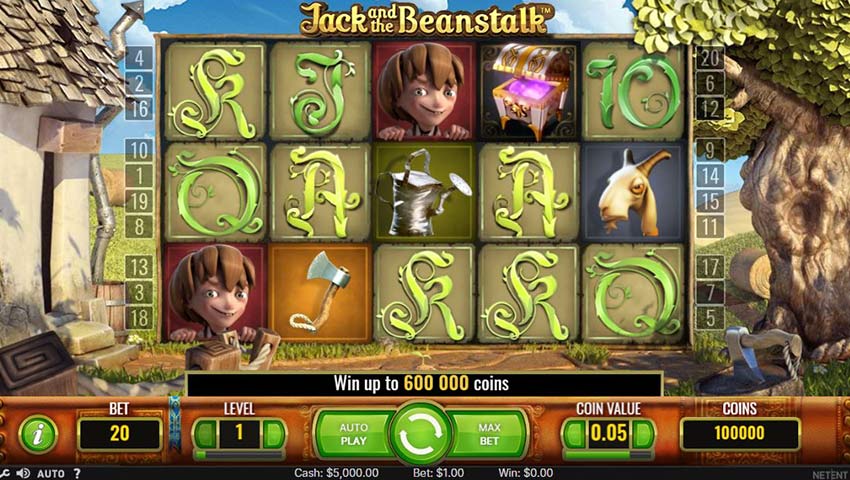 Slot Jack and the Beanstalk