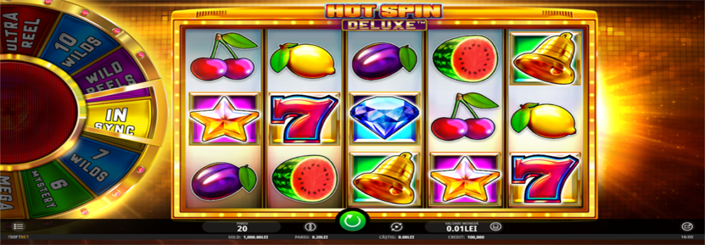 sloturi hot spin betano