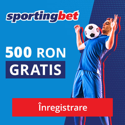 Bonus de Bun Venit Pariuri Sportive 500 RON Gratis de la Sportingbet