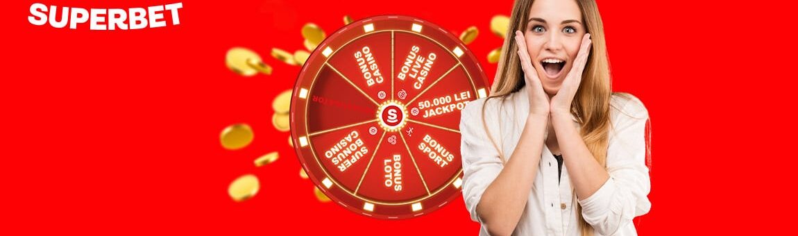 SuperSpin Superbet - Revendică oferta Roata Norocului