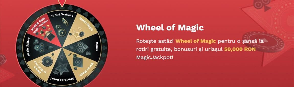 Magic Jackpot Roata Norocului » Premii zilnice gratuite