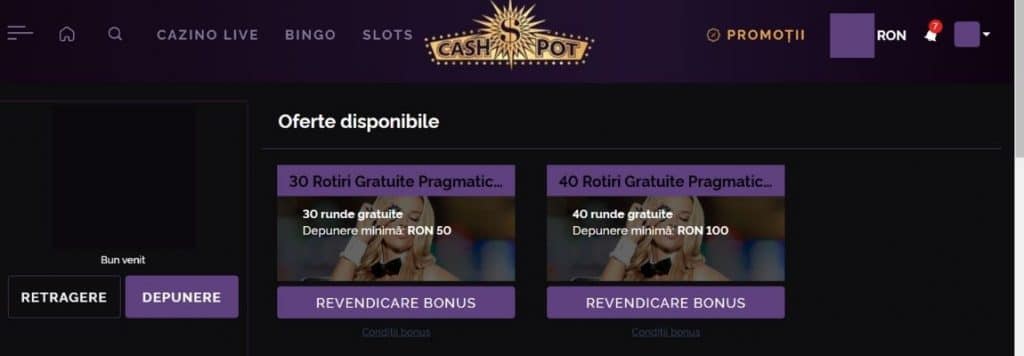 Cashpot Casino online