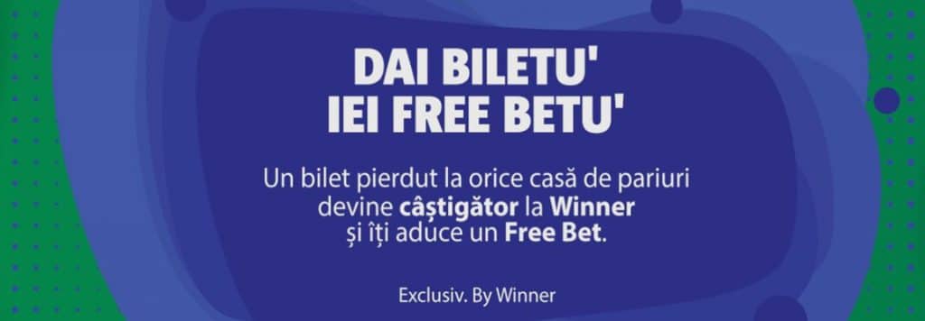 winner 10 lei free bet