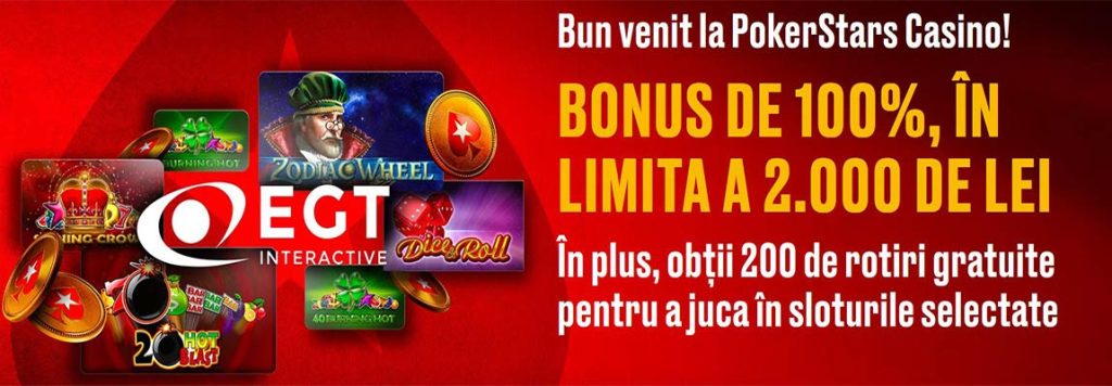 cod bonus pokerstars 2000 ron gratis