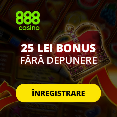 Cod promoțional 888 Casino 25 Lei Fără Depunere