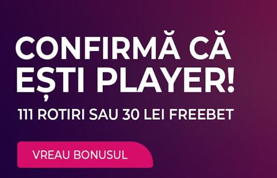 revendică noul bonus player casino 111 rotiri gratuite