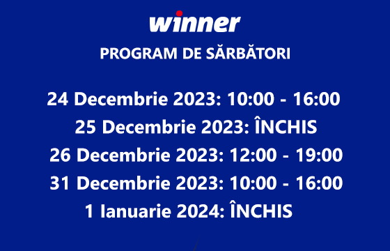 program agentii winner de sarbatori 2023