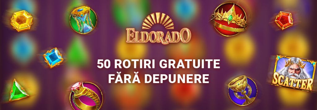 bonus Eldorado Casino 50 rotiri gratuite fără depunere