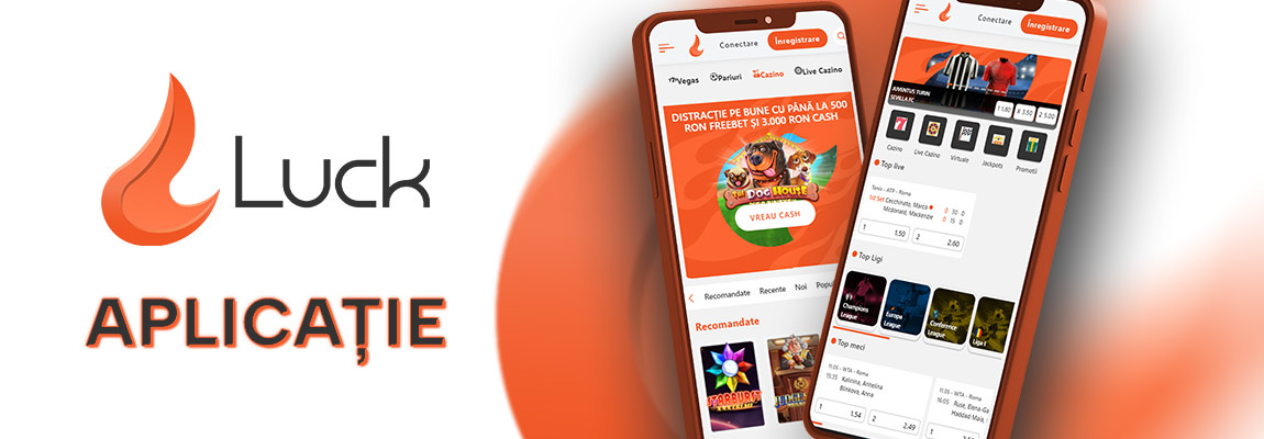Aplicație Luck Casino app
