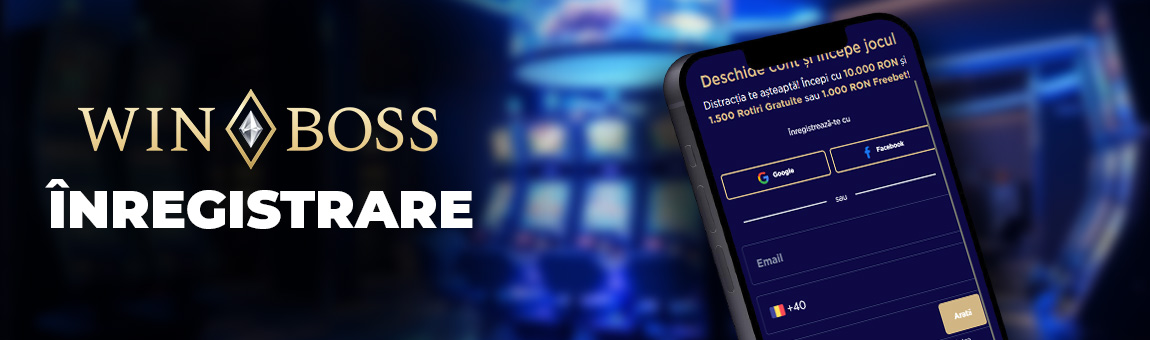 Tutorial Înregistrare Winboss Casino