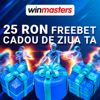 cod bonus winmasters pariu gratuit 25 lei