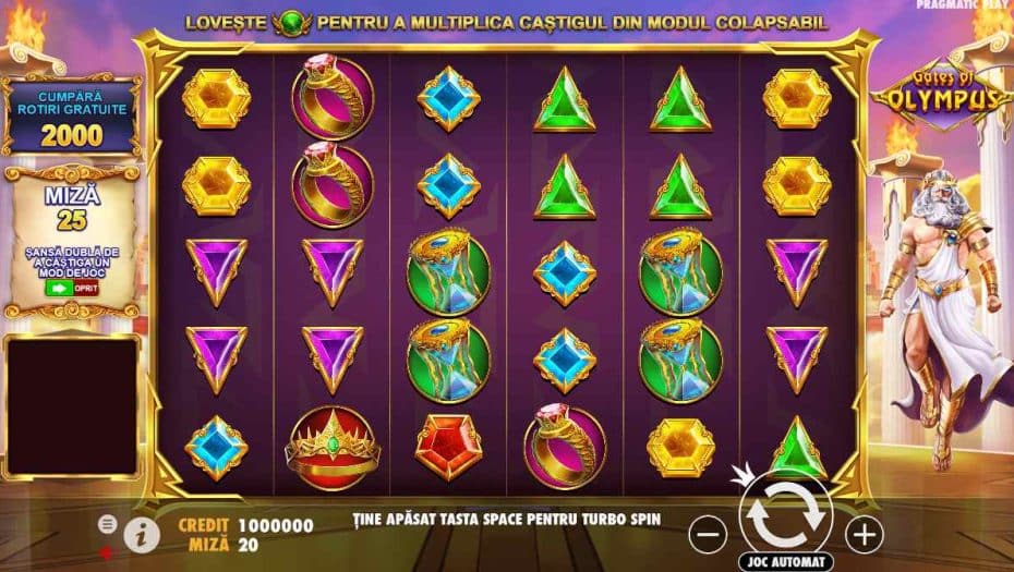joacă gates of olympus demo pragmatic play