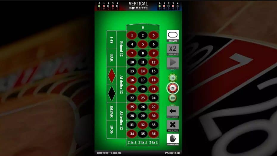 slot vertical roulette