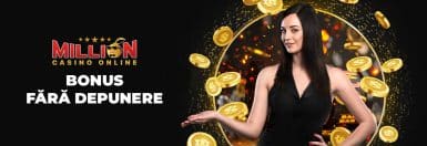 Million Casino – Înregistrează-te și primești 400 rotiri gratuite fără depunere!