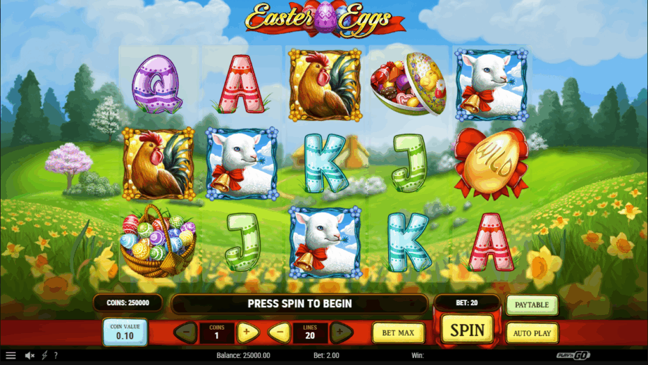 screenshot slot easter eggs demo