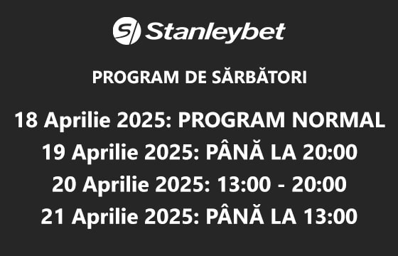 program agentii gets bet de paște 2025