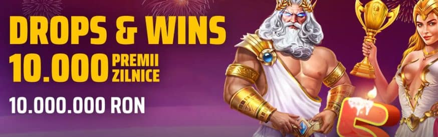 Participă la Drops and Wins Maxbet!