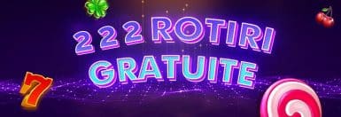 Player bonus fără depunere: 222 Rotiri Gratuite + 30 RON Freebet