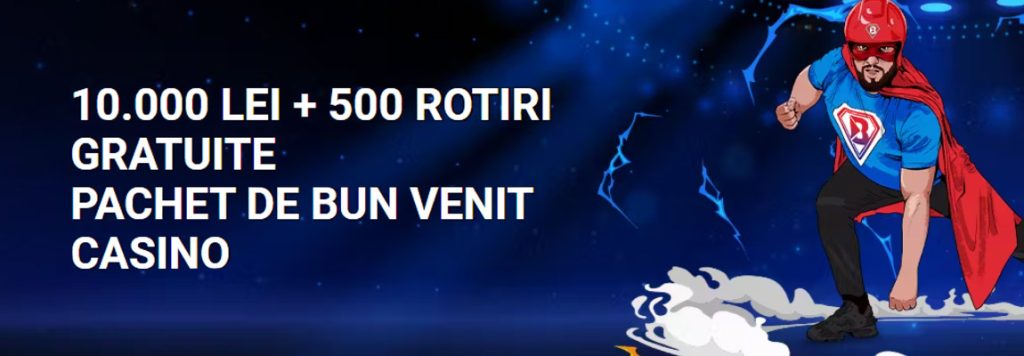 10.000 RON bonus de bun venit betmen