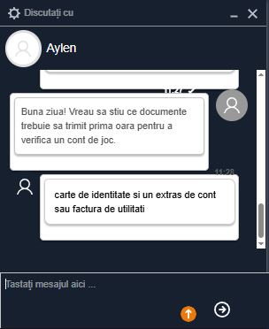 ce am vorbit cu echipa de suport de la pariuriplus