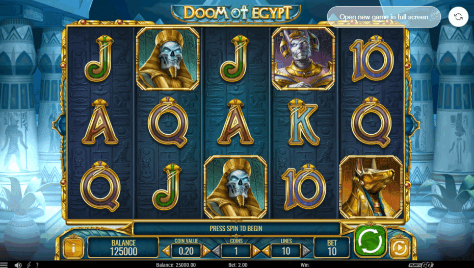 Doom of Egypt demo
