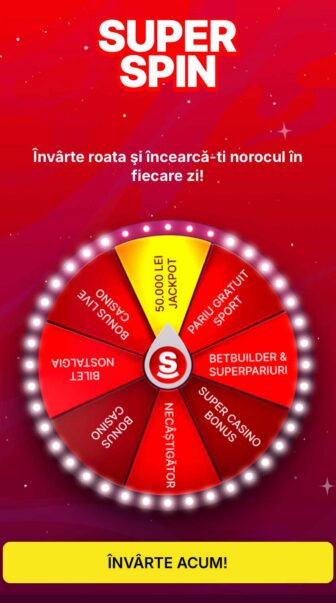 superspin superbet roata