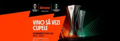 Betano aduce trofeele UEFA la București