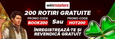 Revendică noul bonus fără depunere Winmasters 200 Rotiri Gratuite!