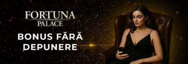Fortuna Palace bonus fără depunere – 100 Rotiri Gratuite la Amusnet