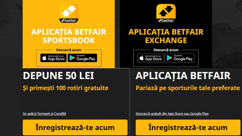 aplicatie betfair