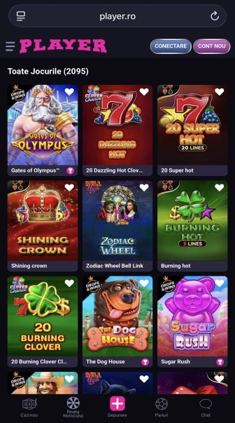 jocuri la player casino