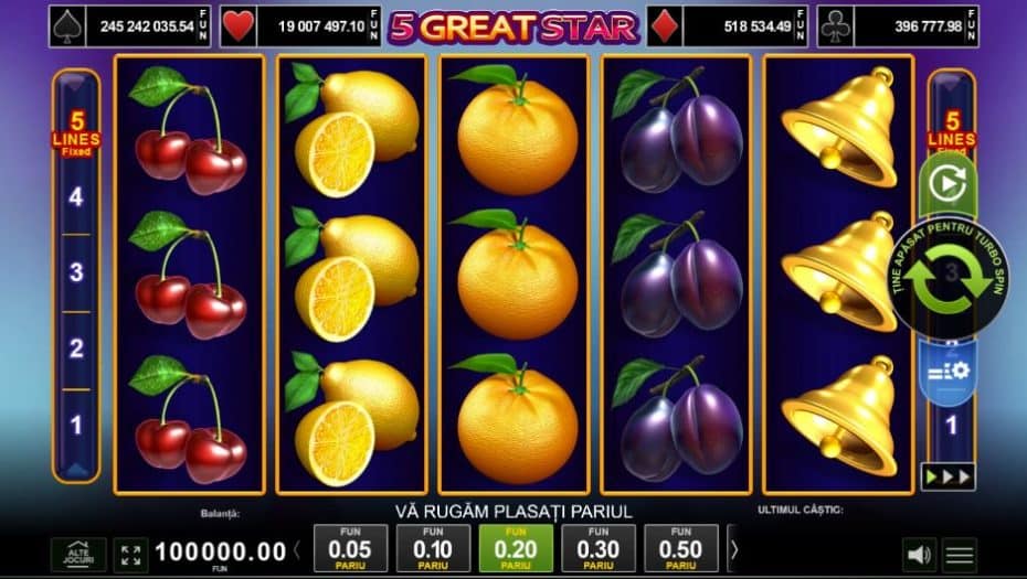 5 great star demo