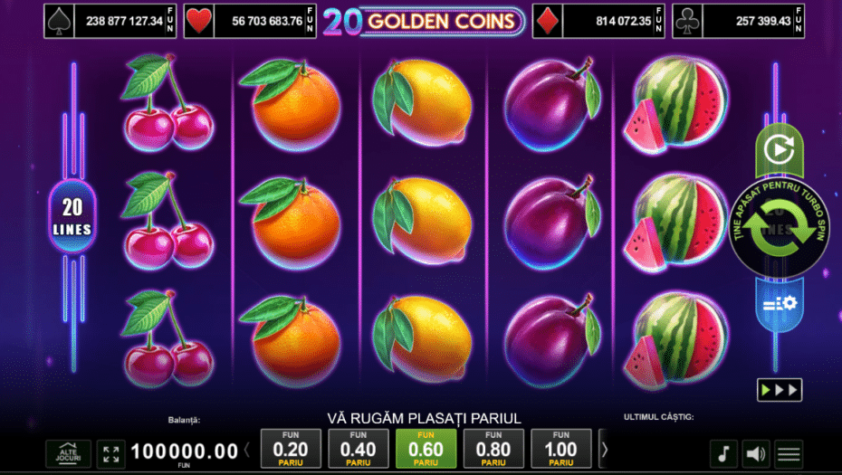 20 golden coins