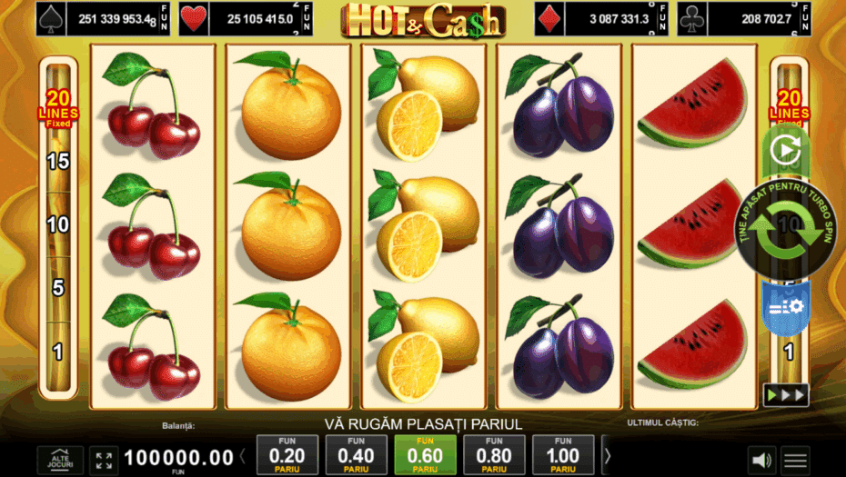 slot Hot and Cash