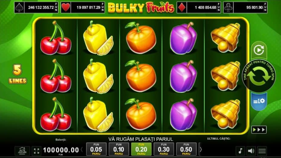 bulky fruits demo
