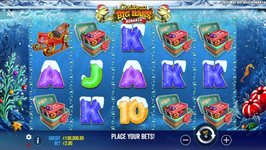 christmas big bass bonanza slot