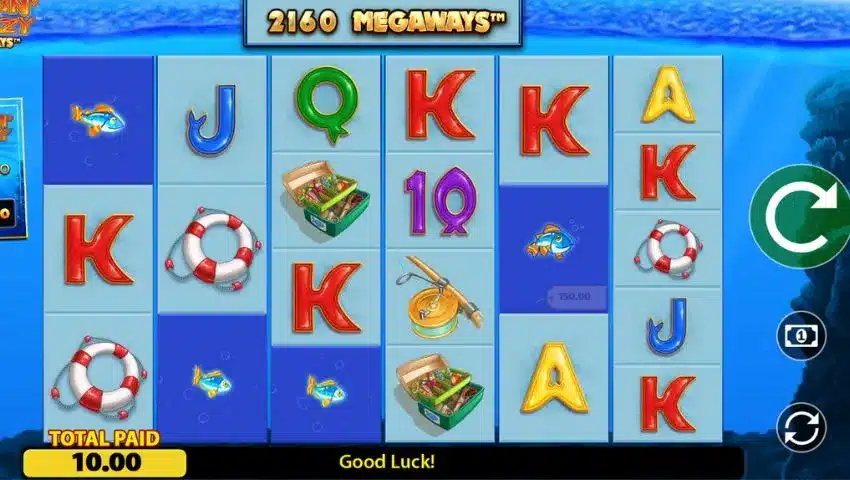 fishin frenzy megaways demo
