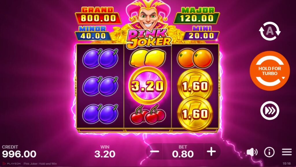 hold and win la jocuri playson demo