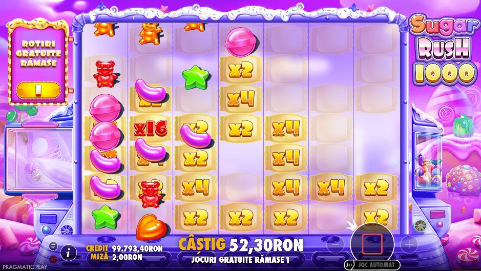 rotiri gratuite sugar rush 1000 gratis 