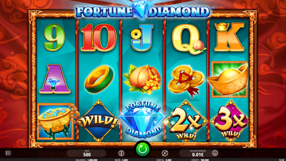 screenshot fortune diamond demo