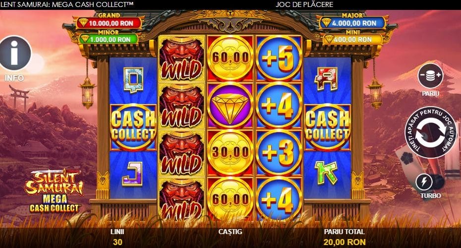 silent samurai mega cash collect demo