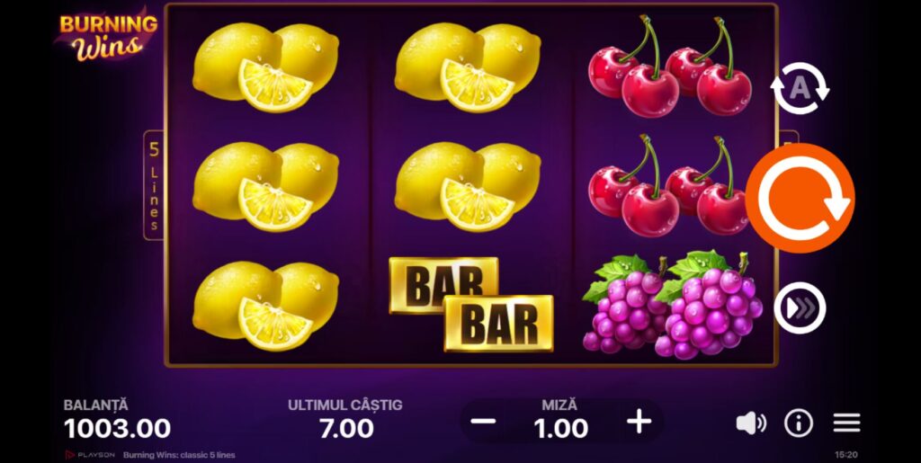 jocuri playson gratis cu fructe