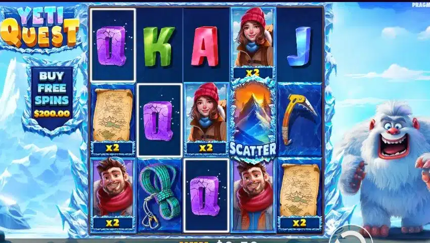 screenshot yeti quest demo