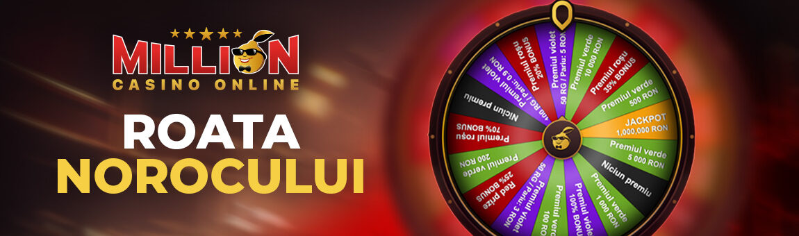 Roata Norocului Million | Premii de Până la 1.000.000 RON