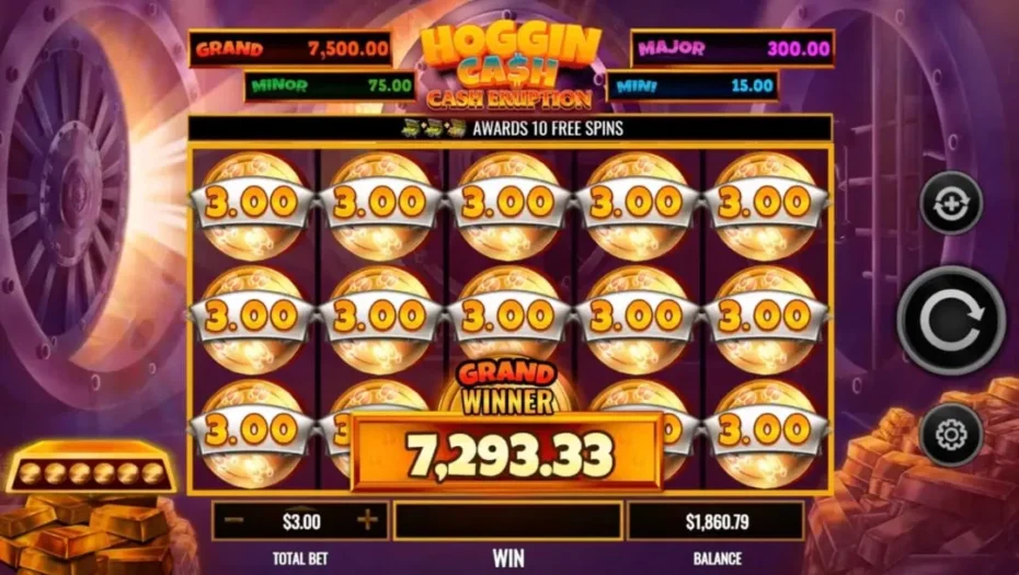 Cash Eruption Hoggin Cash demo