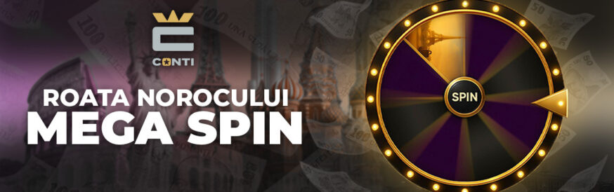 Roata norocului Conti Cazino MEGA SPIN