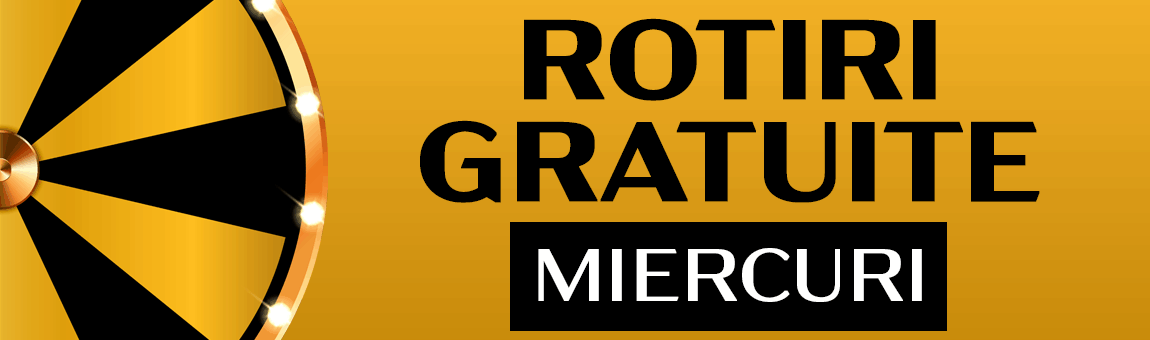 Promoții Cazinouri Miercuri 2025 | Rotiri Gratuite & Bonusuri