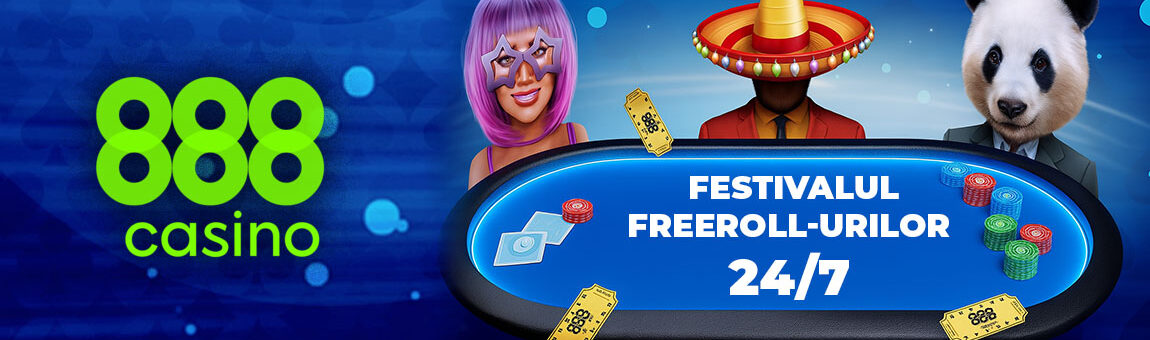 Festivalul Freeroll-urilor 888poker – Joacă Gratis Non-Stop!